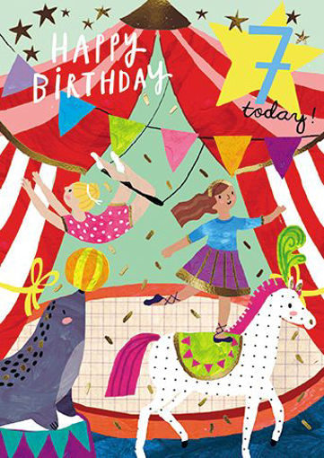 Picture of 7 TODAY BIRTHDAY CARD